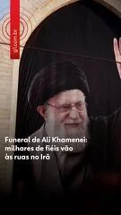 Vingança Contra Trump e Clamor Antiamericano Marcam o Funeral Histórico do Líder Supremo Ali Khamenei no Irã, com Milhões de Fiéis em Teerã