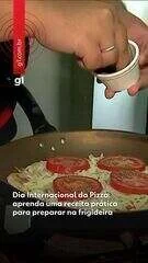 Dia Internacional da Pizza: Prepare uma Deliciosa Pizza de Frigideira em Minutos, Sem Forno! Receita Prática Revelada por Chef Mineiro