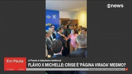 Michelle Bolsonaro declara ‘página virada’ na crise familiar e une forças para impulsionar campanha presidencial de Flávio contra Lula