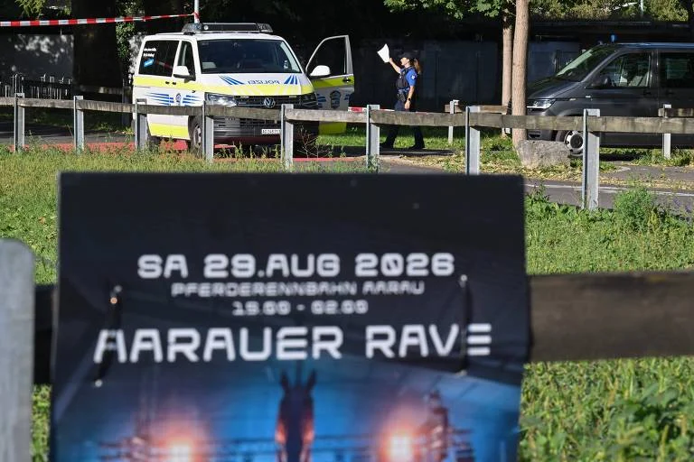 Terror em Rave na Suíça: Ataque a Tiros Deixa um Morto e Cinco Feridos em Festa Eletrônica de Aarau, Chocando o País