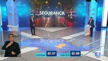 Debate na Globo: Tarcísio e Haddad Batem Boca sobre Segurança Pública e Saúde, Trazendo à Tona Acusações de Alianças Polêmicas e Gestão em SP