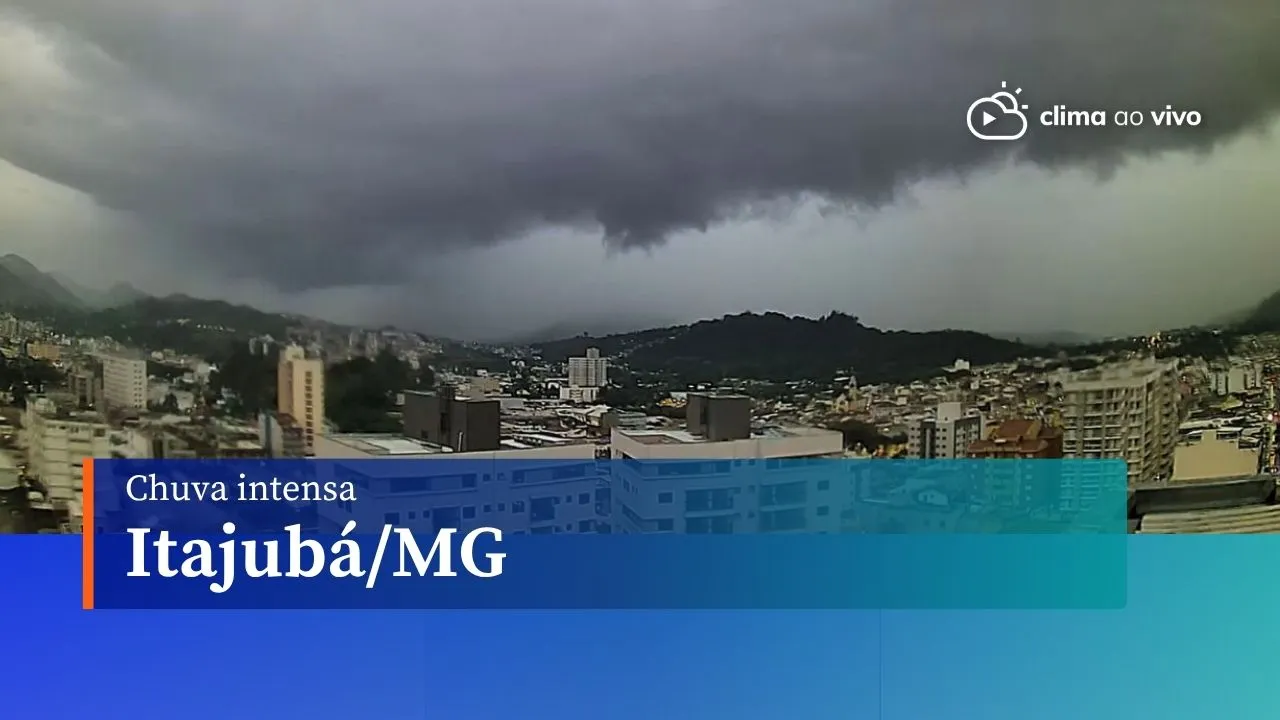 Chuva Intensa e Ventos Fortes Castigam Itajubá (MG): Veja Vídeo Exclusivo e Alerta de Temporais na Região