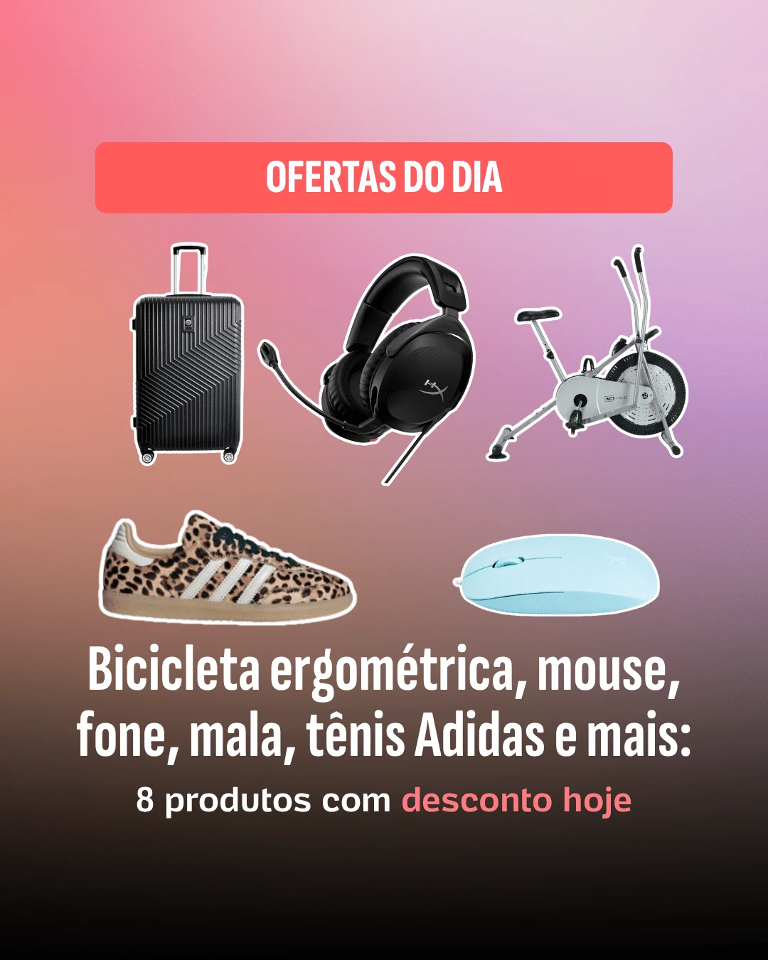 Oportunidade Única: Mala de Bordo Santino com 44% de Desconto e Fone Gamer HyperX por R$ 169 em Ofertas Imperdíveis