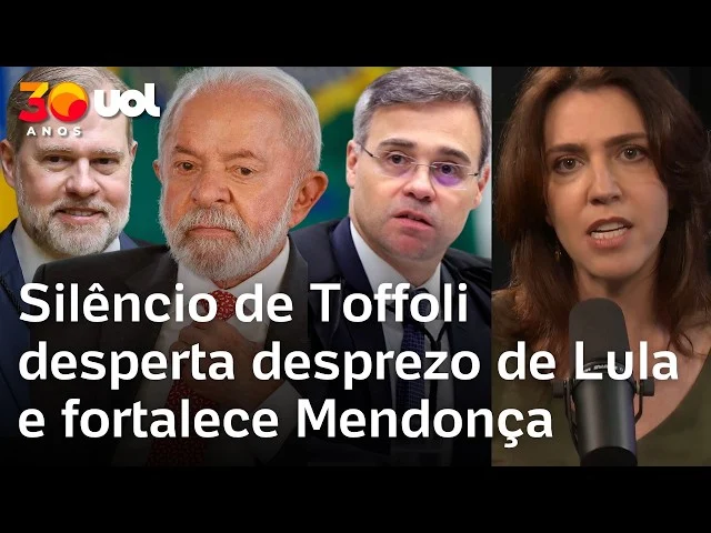 O Silêncio Estratégico de Toffoli no STF: Por Que Lula o Despreza e Mendonça se Fortalece na Crise do Master?