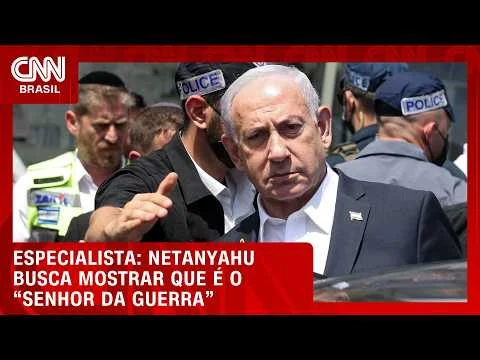 Netanyahu se agarra à imagem de ‘senhor da guerra’ em meio à crise política e avanço da oposição em Israel, diz especialista